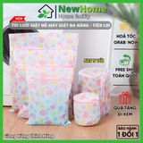 Set 5 Túi Lưới Giặt Đồ Máy Giặt, Túi Lưới Giặt Quần Áo Lót Đa Năng Tiện Dụng.