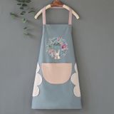 Tạp Dề Nhà Bếp Có Túi Đựng Tiện Lợi Chống Thấm - Chống Văng Dầu Mỡ In Họa Tiết Dễ Thương.