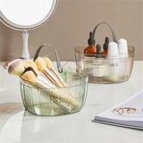 Giỏ Nhựa Trong Đựng Đồ Nhà Bếp Treo Tường Thông Minh, Sang Trọng - Có Quai Sách Kèm Miếng Dán Tường.