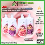 Sữa Tắm Dê Hoa Hồng Chiết Xuất Vitamin A Giúp Da Trắng Hồng, Mềm Mịn Tự Nhiên.