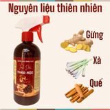 Nước Lau Bàn Thờ Thảo Mộc, Tinh Dầu Thảo Mộc Làm Sạch Bàn Thờ Dung Tích 500ML.