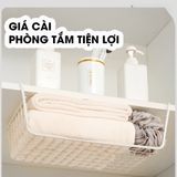 Khay Lưới Sắt Treo Gầm Bàn Làm Việc, Kệ Tủ Bếp Thiết Kế Thông Minh, Tiện Lợi - Tiết Kiệm Diện Tích.