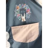 Tạp Dề Nhà Bếp Có Túi Đựng Tiện Lợi Chống Thấm - Chống Văng Dầu Mỡ In Họa Tiết Dễ Thương.