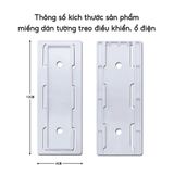 Miếng Dán Tháp Lắp Đa Năng Treo Điều Khiển Tivi, Modem Wifi, Ổ Cắm Điện Tiện Lợi.
