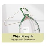 Set 10 Móc Quần Áo Chống Trượt Chất Liệu Thép Bọc Nhựa Cao Cấp Chống Gỉ Sét Cao Cấp Nhiều Màu.