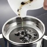 Ca Lọc Dầu Inox Cao Cấp 1.3L, Lọc Cặn và Bảo Quản Dầu Thừa Tiện Lợi.