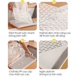 Khay Úp Ly Cốc Nhựa PP Cao Cấp 2 Lớp Chịu Nhiệt, Sử Dụng Đa Năng - Tiện Ích Cho Gia Đình.