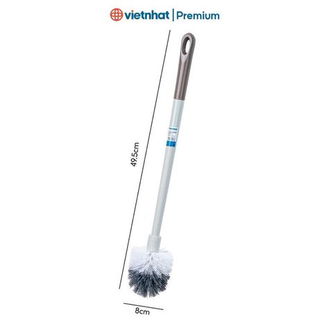 Cọ Toilet Cao Cấp, Chổi Chà Bồn Cầu Thương Hiệu Việt Nhật Đầu Tròn 2 Màu 5854 Siêu Bền.