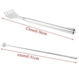 Cây Gãi Lưng Rút Gọn Chất Liệu Inox 304 Không Gỉ, Kéo Dài 50cm Tiện Lợi.