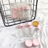 Bộ Chiết Mỹ Phẩm 7 Chi Tiết Mini Mang Đi Du Lịch, Dã Ngoại Tiện Lợi.