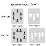 Thảm Dã Ngoại Gấp Gọn Chống Thấm - Có Quai Sách Tiện Lợi Khi Đi Du Lịch.