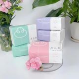 Thùng 30 Gói Giấy Ăn TopGia 3 Màu Cao Cấp 4 Lớp Dày Dặn, Mềm Mịn, An Toàn Cho Da.