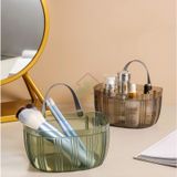 Giỏ Nhựa Trong Đựng Đồ Nhà Bếp Treo Tường Thông Minh, Sang Trọng - Có Quai Sách Kèm Miếng Dán Tường.