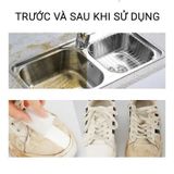 Miếng Mút Xốp Melamine Tẩy Rửa Đa Năng Công Nghệ Nhật - Làm Sạch Mọi Vết Bẩn Cứng Đầu Nhất.