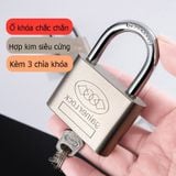 Ổ Khóa Cửa Chống Trộm Gainer 50mm Kèm Chìa, Chống Cưa - Chịu Lực Chắc Chắn.