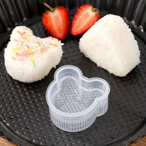 Khuôn Làm Cơm Nắm Onigiri Kiểu Nhật Cho Bé Set 7 Món Mẫu Mới.