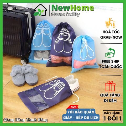 Túi Đựng Giày Dép Size Lớn Chống Bẩn Tiện Dụng Đi Du Lịch - Bảo Quản Giày Dép Tại Nhà.
