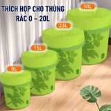 Túi Đựng Rác Hương Ngải Cứu Đuổi Ruồi Muỗi và Côn Trùng Có Quai Xách Tiện Dụng.