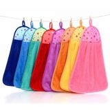 Combo 5 Khăn Lau Tay Nhà Bếp Chất Liệu Cotton Thấm Hút Tốt - Có Quai Treo Tiện Lợi.