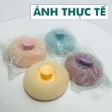 Bông Tắm Xơ Lưới Siêu Tạo Bọt Tẩy Tế Bào Chết Có Kẹp Ngón Tay - Hít Tường Tiện Lợi.