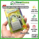 Ổ Khóa Cửa Chống Trộm Gainer 50mm Kèm Chìa, Chống Cưa - Chịu Lực Chắc Chắn.