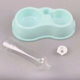 Khay Thức Ăn Cho Chó Mèo Kèm Máng Nước Tự Động Tiện Lợi.