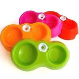 Khay Thức Ăn Cho Chó Mèo Kèm Máng Nước Tự Động Tiện Lợi.