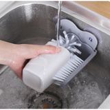 Dụng Cụ Rửa Cốc Ly Gắn Bồn Tiện Dụng Trong Ngoài 2 In 1 - Cọ Vệ Sinh Bình Sữa.