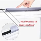 Ron Dán Cửa Sổ, Dán Chân Cửa Ngăn Gió Lùa, Côn Trùng, Bụi Bẩn, Cách Âm, Chống Thoát Khí Điều Hoà.