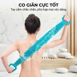 Dây Tắm Chà Lưng Massage 2 Mặt Chất Liệu Silicon Cao Cấp, Kì Lưng - Tẩy Tế Bào Chết Tiện Dụng.