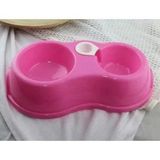 Khay Thức Ăn Cho Chó Mèo Kèm Máng Nước Tự Động Tiện Lợi.