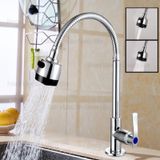 Bộ Vòi Nước Bồn Rửa Chén 2 Chế Độ Nước - Xoay 360 Độ Chất Liệu Thép Không Gỉ Cao Cấp.