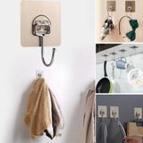 Combo 10 Móc Dán Tường Inox Chịu Lực Có Keo Dán Siêu Chắc Chắn Chịu Tải Trọng Lên Đến 10kg.