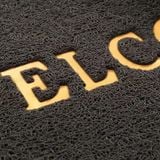 Thảm Chùi Chân Welcome Chất Liệu Nhựa PVC 3A Cao Cấp Chống Trơn Trượt, Sang Trọng, Bền Đẹp.