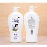 Sữa Tắm Dê Care 9X Làm Sạch và Mềm Da Một Cách Tự Nhiên - Dung Tích 1200ml.