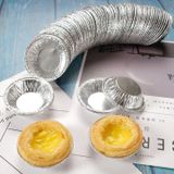 Set 250 Khuôn Giấy Bạc Làm Bánh Tart Bằng Lá Nhôm, Chén Giấy Bạc Làm Khuôn Nướng.