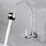 Bộ Vòi Nước Bồn Rửa Chén 2 Chế Độ Nước - Xoay 360 Độ Chất Liệu Thép Không Gỉ Cao Cấp.