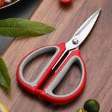 Kéo Inox Đỏ Cán Bọc Nhựa Cao Cấp - Độ Bền Cao, Thiết Kế Thông Minh.