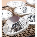 Set 250 Khuôn Giấy Bạc Làm Bánh Tart Bằng Lá Nhôm, Chén Giấy Bạc Làm Khuôn Nướng.