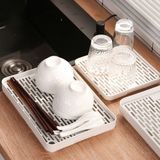 Khay Úp Ly Cốc Nhựa PP Cao Cấp 2 Lớp Chịu Nhiệt, Sử Dụng Đa Năng - Tiện Ích Cho Gia Đình.
