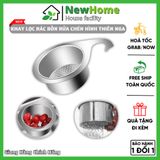 Khay Lọc Rác Bồn Rửa Chén Bát Hình Thiên Nga Inox 304 Treo Vòi Nước Đa Năng Chống Tắc Nghẽn.