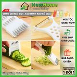 Dụng Cụ Nạo Gọt, Tạo Hình Rau Củ Quả Lưỡi Inox 2 Đầu Đa Năng - Tiện Lợi.