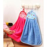 Combo 5 Khăn Lau Tay Nhà Bếp Chất Liệu Cotton Thấm Hút Tốt - Có Quai Treo Tiện Lợi.