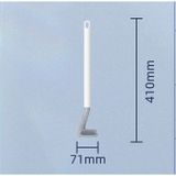 Chổi Cọ Toilet Chữ L Chất Liệu Silicon, Thiết Kế Thông Minh Cọ Rửa Mọi Ngóc Ngách.