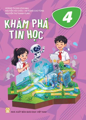 Sách tham khảo - Khám phá Tin học 4