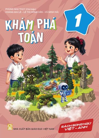 Sách tham khảo - Khám phá Toán 1 (Sách song ngữ Việt - Anh)