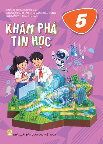 Sách tham khảo - Khám phá Tin học 5