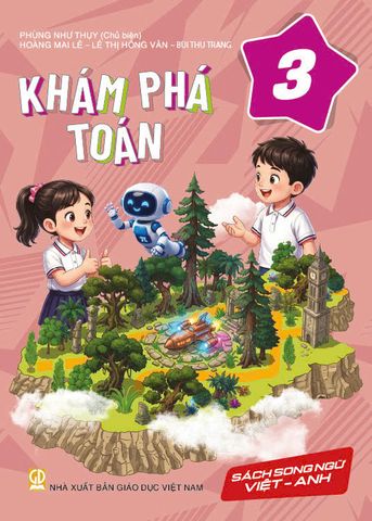 Sách tham khảo - Khám phá Toán 3 (Sách song ngữ Việt - Anh)