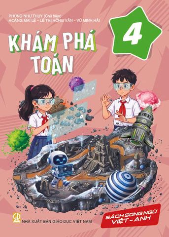 Sách tham khảo - Khám phá Toán 4 (Sách song ngữ Việt - Anh)