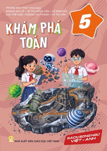 Sách tham khảo - Khám phá Toán 5 (Sách song ngữ Việt - Anh)